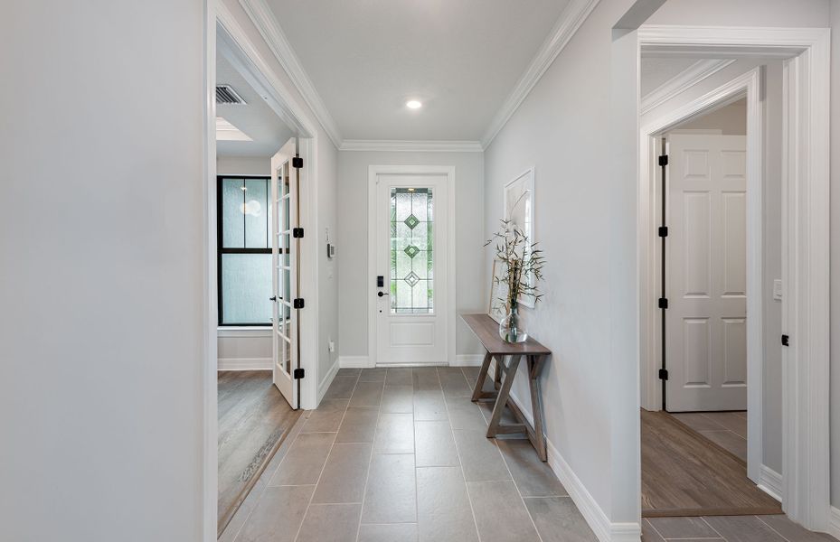 Stellar Foyer New Home Floorplan Retirement Communities