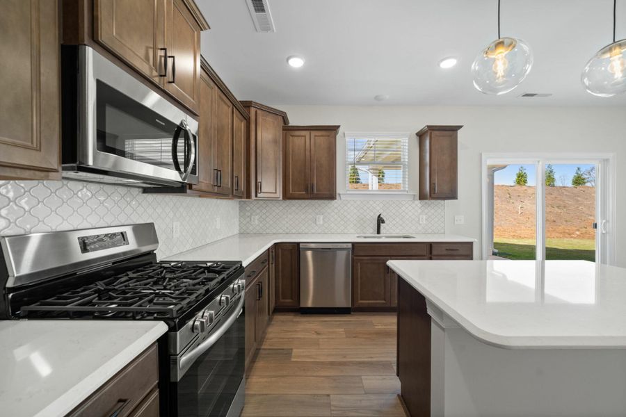 Furnished interior view inside a new home in Pisgah Park, Kernersville (Image 14).