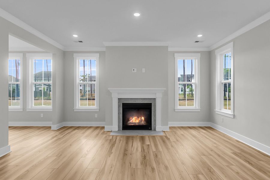 Spacious, unfurnished interior of a new home in , Summerville (Image 25).