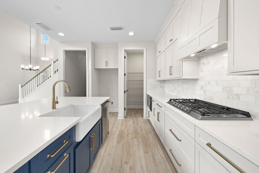 Representative furnished interior of a home built from the Palmetto by Riverside Homes in Mariposa at EverRange 40' Series, Jacksonville (Image 61).