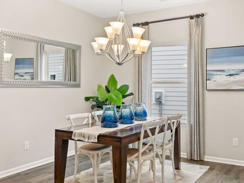 Representative furnished interior of a home built from the Cyprus by True Homes in Westbrook Falls, Colfax (Image 18).