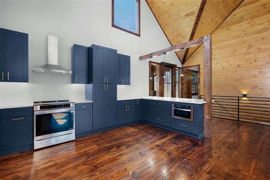 Furnished interior view inside a new home in , Mineral Bluff (Image 11).