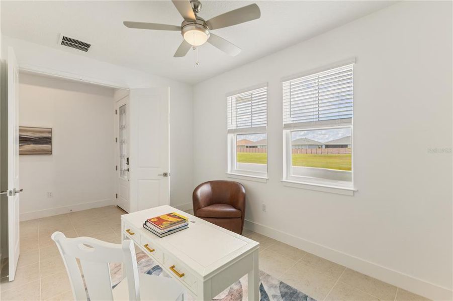 Furnished interior view inside a new home in Ocala Preserve, Ocala (Image 16).