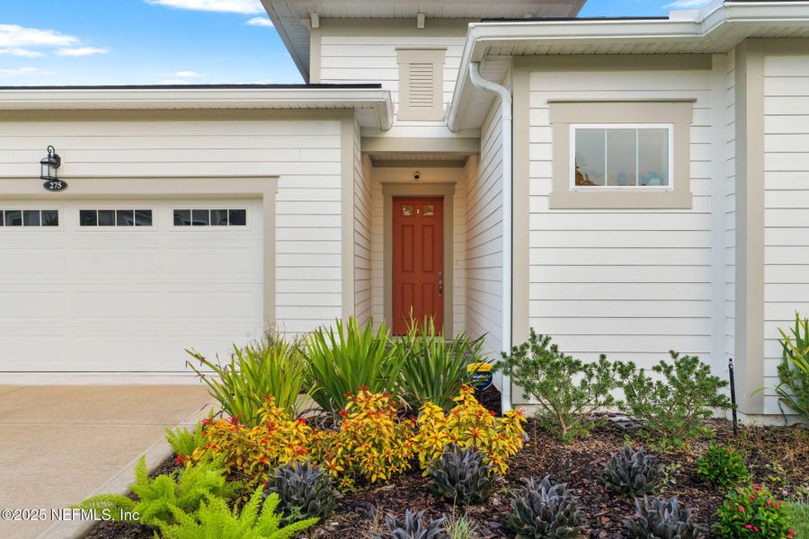 Exterior details and patio area of a home in , St. Johns (Image 23).