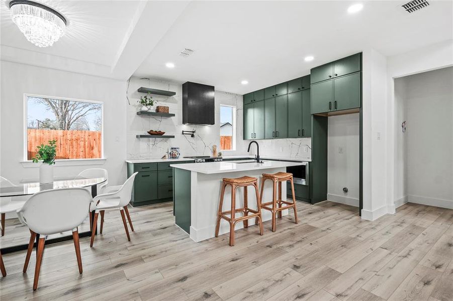 Furnished interior view inside a new home in , Dallas (Image 5). Furnished interior view inside a new home in , Dallas (Image 5).