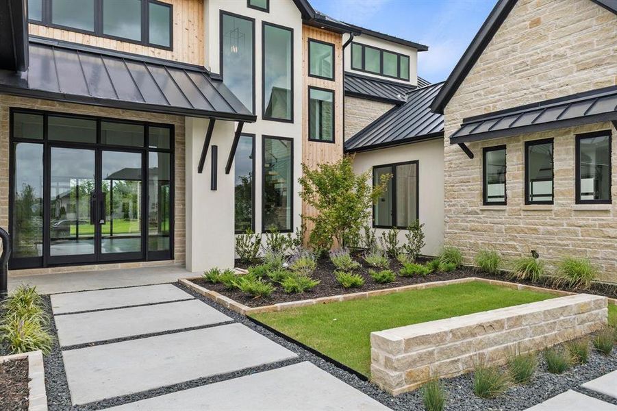 Front exterior of a new home in , Heath, TX, highlighting curb appeal (Image 28). Front exterior of a new home in , Heath, TX, highlighting curb appeal (Image 28).
