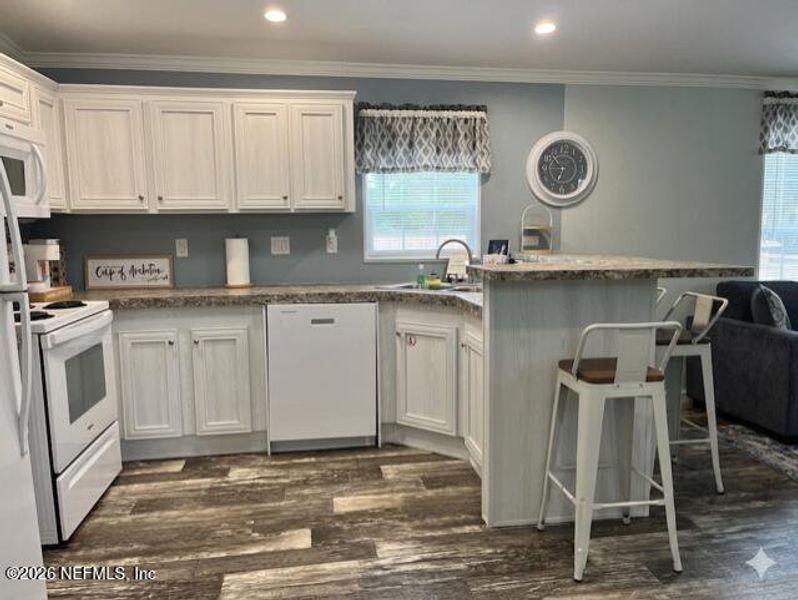 Furnished interior view inside a new home in , Satsuma (Image 4).