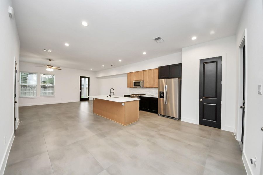Furnished interior view inside a new home in , Houston (Image 14). Furnished interior view inside a new home in , Houston (Image 14).