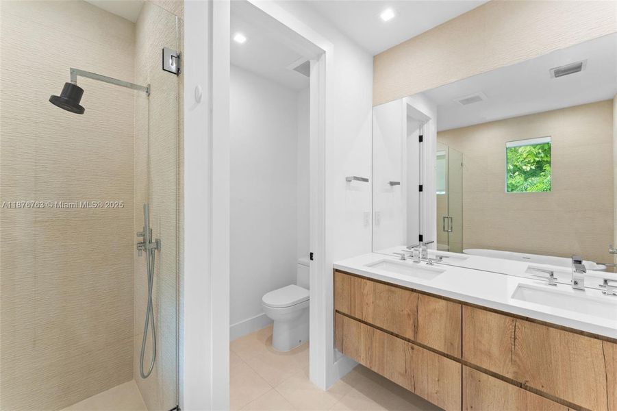 Furnished interior view inside a new home in , Miami (Image 13). Furnished interior view inside a new home in , Miami (Image 13).