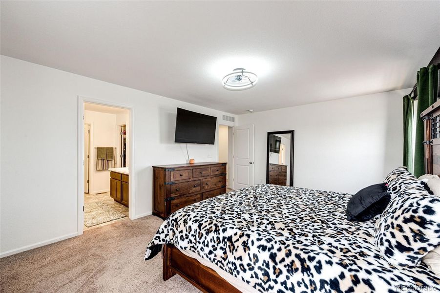 Furnished interior view inside a new home in Painted Prairie, Aurora (Image 20).
