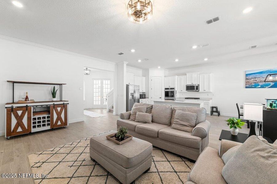 Furnished interior view inside a new home in , St. Augustine (Image 19). Furnished interior view inside a new home in , St. Augustine (Image 19).