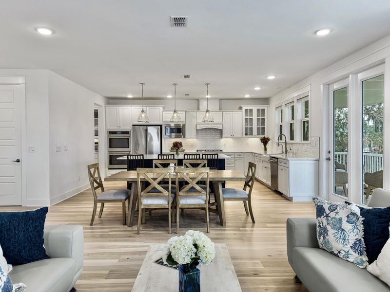 Furnished interior view inside a new home in Liberty Hill Farm, Mount Pleasant (Image 13).
