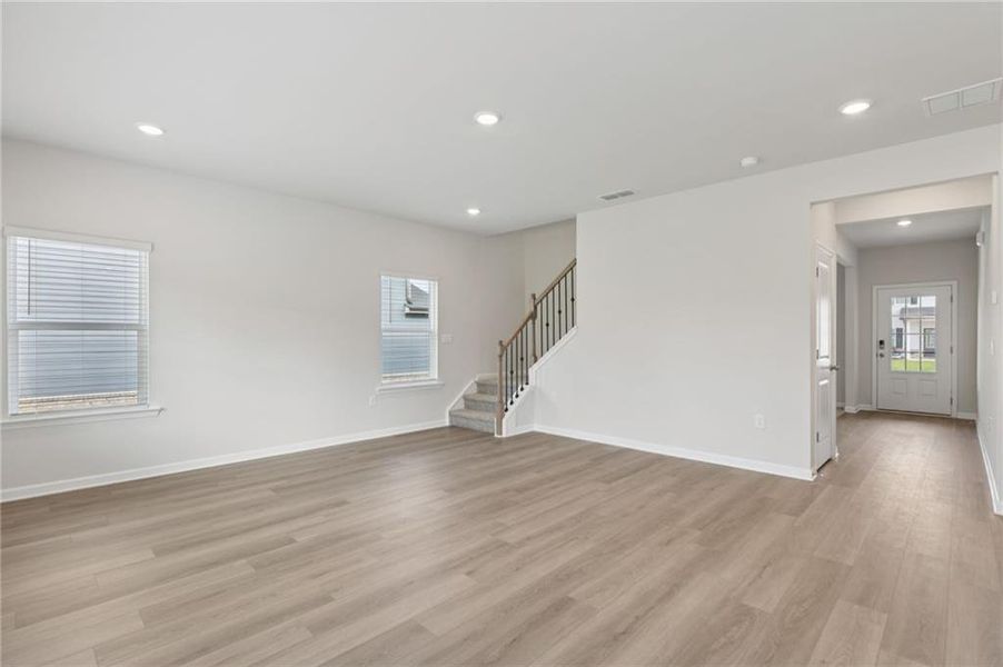 Spacious, unfurnished interior of a new home in Preserve at Mountain Creek, Pendergrass (Image 25).