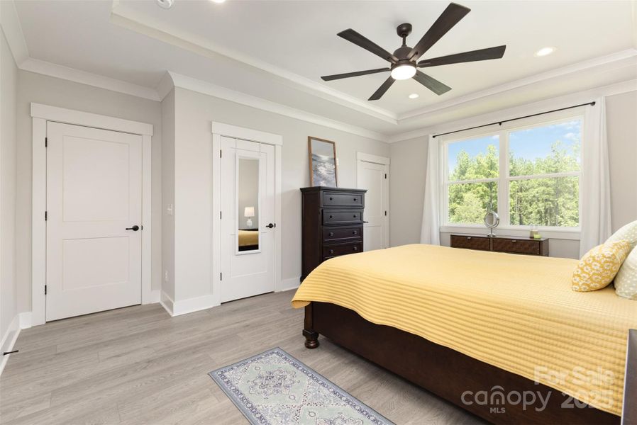 Furnished interior view inside a new home in , Clover (Image 28). Furnished interior view inside a new home in , Clover (Image 28).