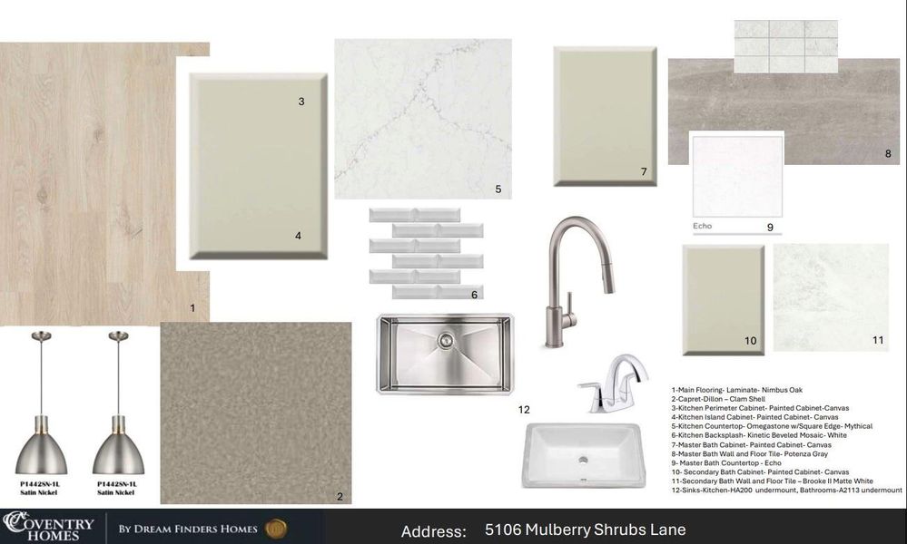 Sample of building materials used in homes in Pomona, Manvel (Image 4).