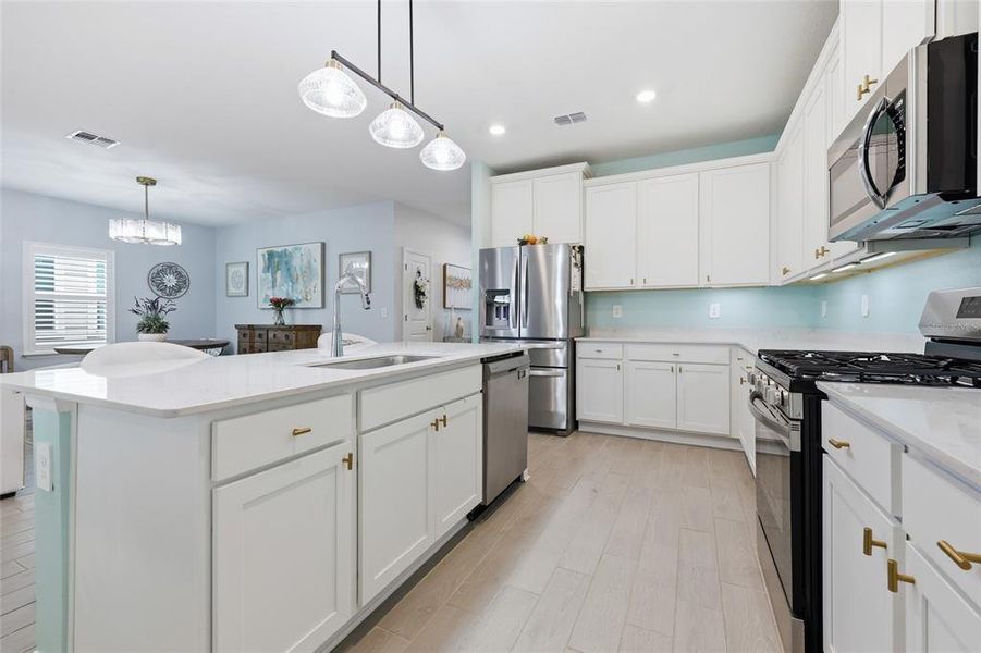 Furnished interior view inside a new home in Trailhead Landing, Alachua (Image 30).