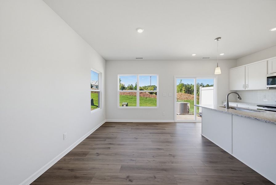 Spacious, unfurnished interior of a new home in Sweetbrier, Durham (Image 20).