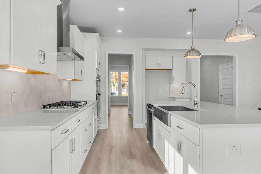 Furnished interior view inside a new home in Six Oaks, Summerville (Image 10).