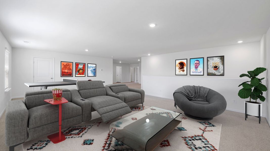 Furnished interior view inside a new home in Fieldcrest Acres, Blountville (Image 9).