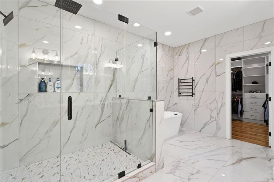 Furnished interior view inside a new home in , Decatur (Image 8).