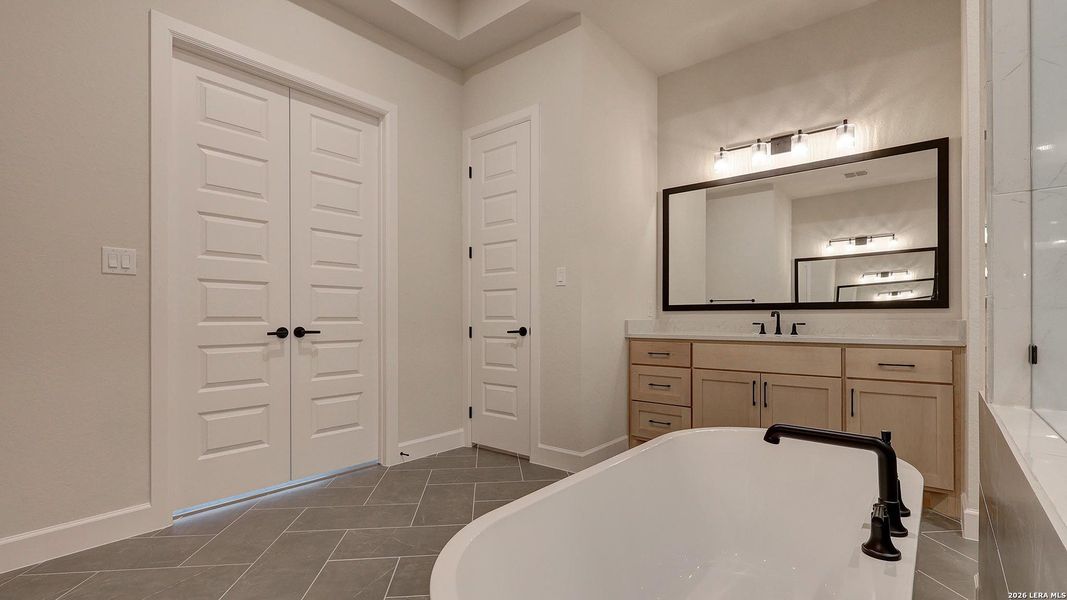 Furnished interior view inside a new home in The Dominion, San Antonio (Image 9). Furnished interior view inside a new home in The Dominion, San Antonio (Image 9).