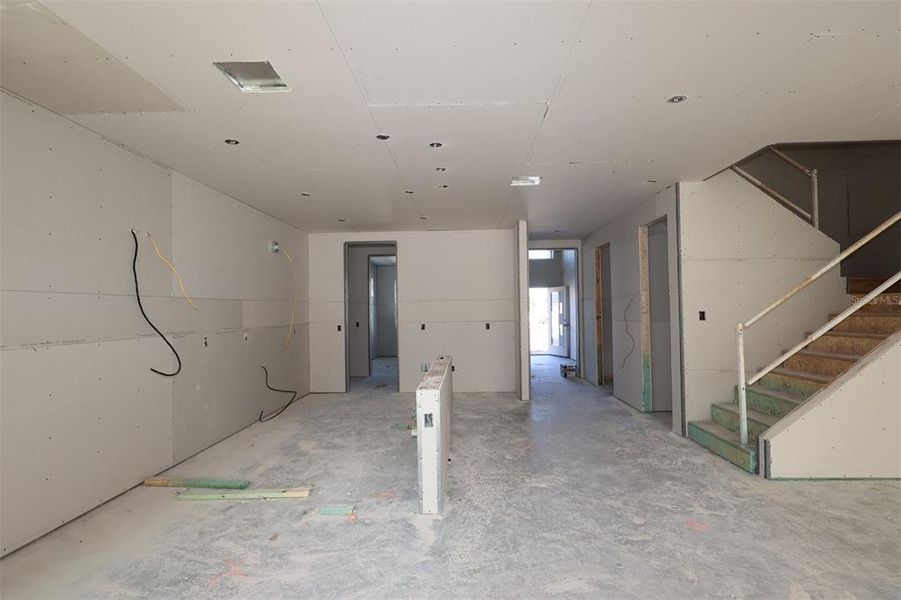 In-progress construction of a new home in Eden at Crossprairie, St. Cloud, FL (Image 8).