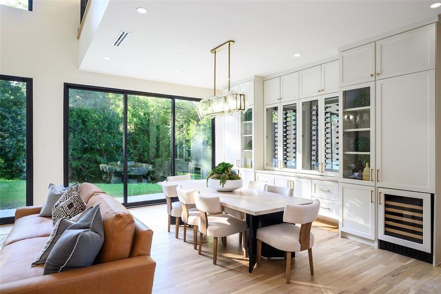 Furnished interior view inside a new home in , Dallas (Image 11). Furnished interior view inside a new home in , Dallas (Image 11).