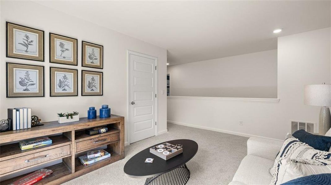 Furnished interior view inside a new home in Jackson Landing, Jefferson (Image 47). Furnished interior view inside a new home in Jackson Landing, Jefferson (Image 47).