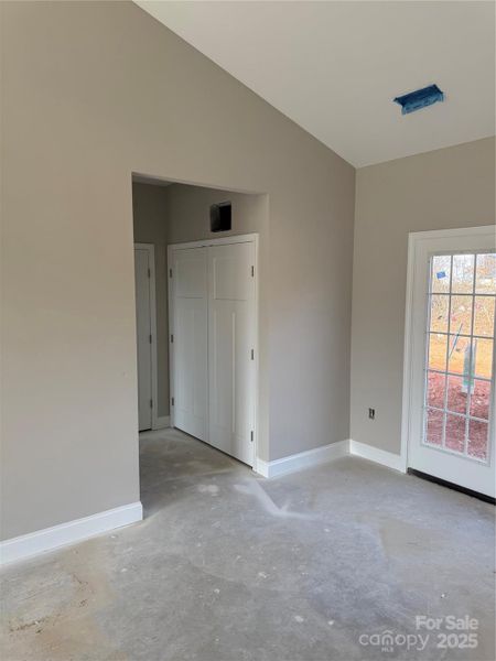 In-progress construction of a new home in , Yadkinville, NC (Image 7).