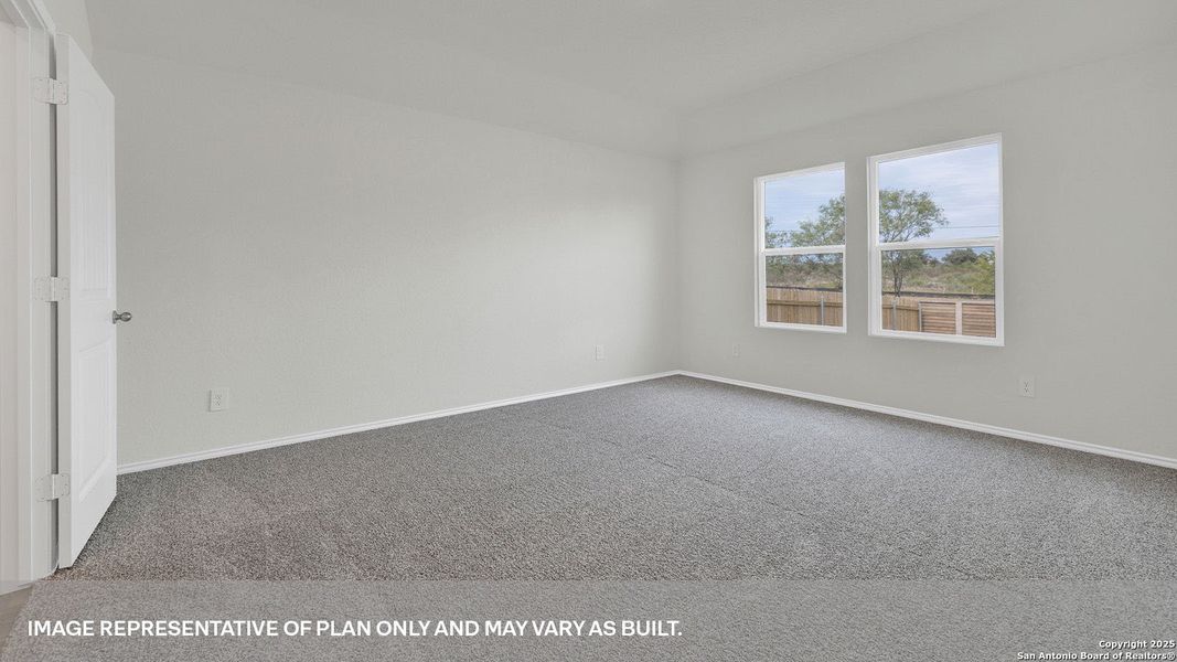 Spacious, unfurnished interior of a new home in Arroyo Ranch, Seguin (Image 22).