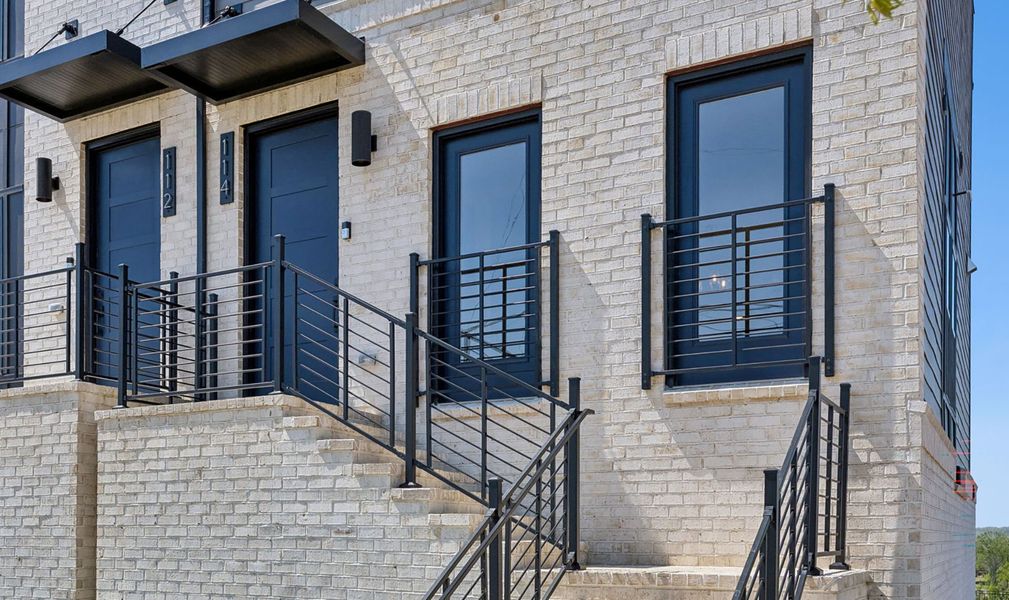 Exterior details and patio area of a home in Skyline, Nashville (Image 2). Exterior details and patio area of a home in Skyline, Nashville (Image 2).