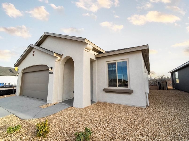 Representative exterior photo of a completed home built from the Aguirre by Hakes Brothers in Summer Sky North, El Paso, TX (Image 2).