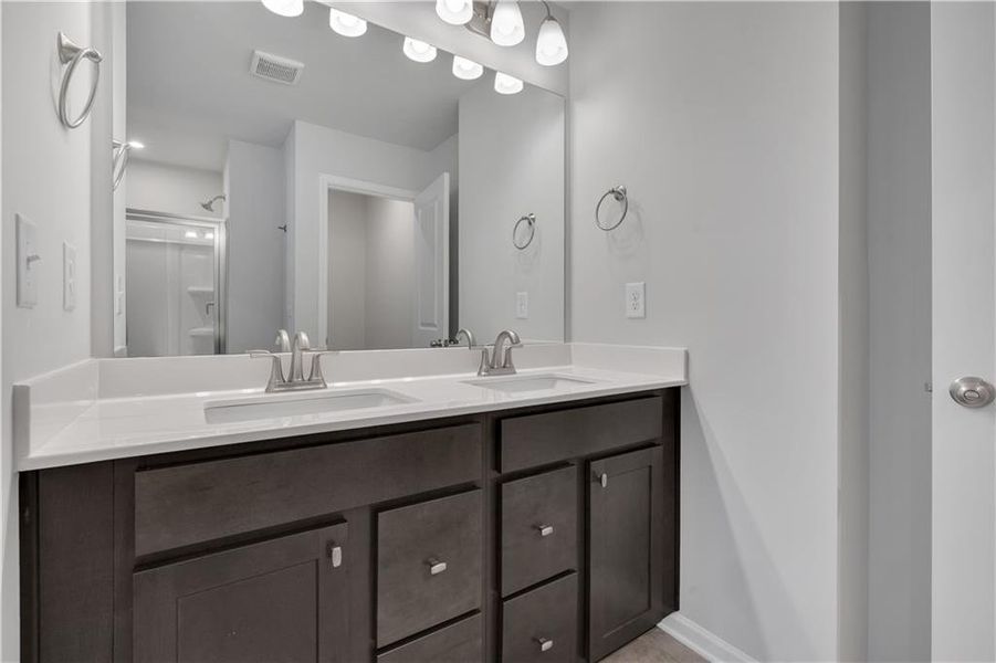 Furnished interior view inside a new home in Village Green, Adairsville (Image 14).