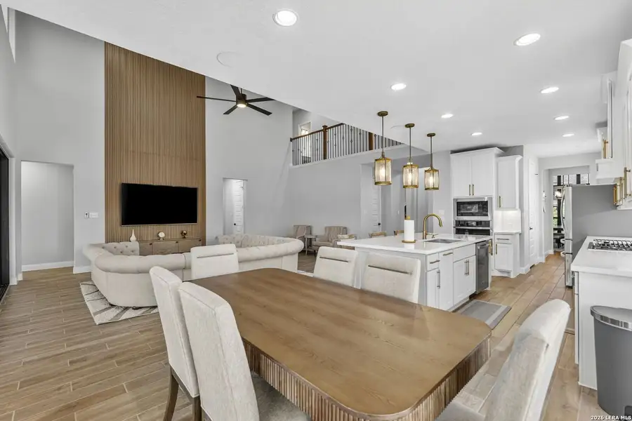 Furnished interior view inside a new home in Kallison Ranch, San Antonio (Image 12).