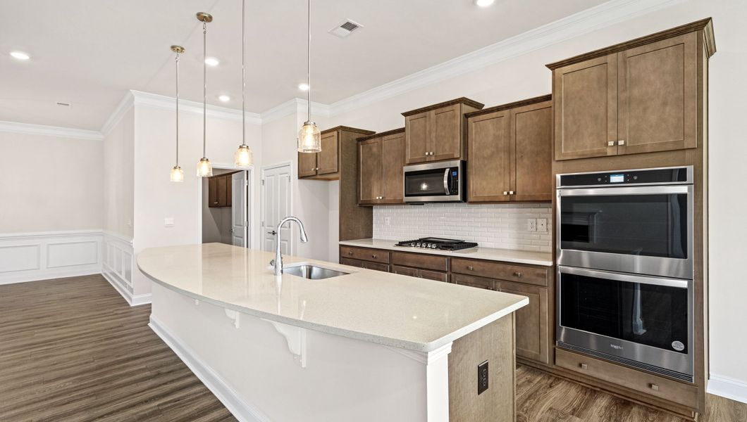 Furnished interior view inside a new home in The Villas at Pine Valley, Boiling Springs (Image 7).