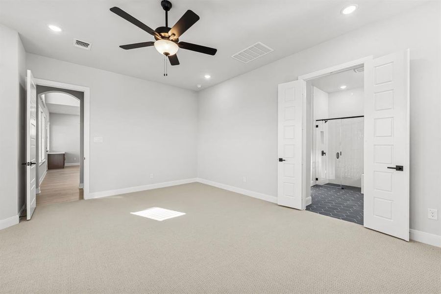 Spacious, unfurnished interior of a new home in South Pointe  Village Series, Mansfield (Image 24).