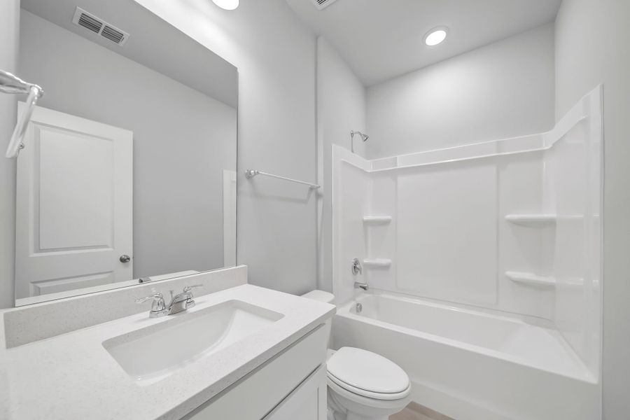 Furnished interior view inside a new home in Monroe Preserve, Chapin (Image 13).