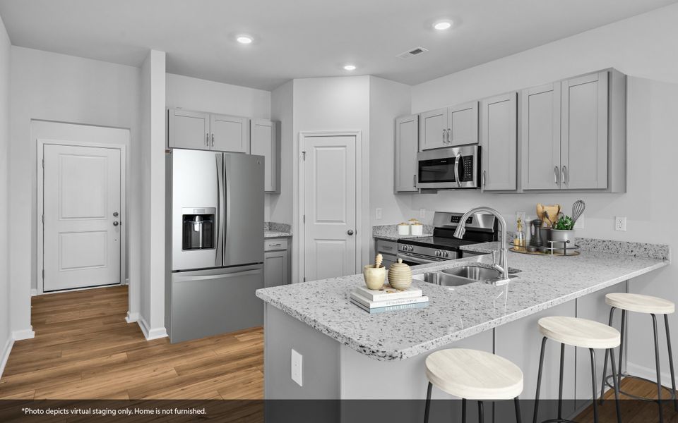 Furnished interior view inside a new home in Hanes Lake, Winston-Salem (Image 5).