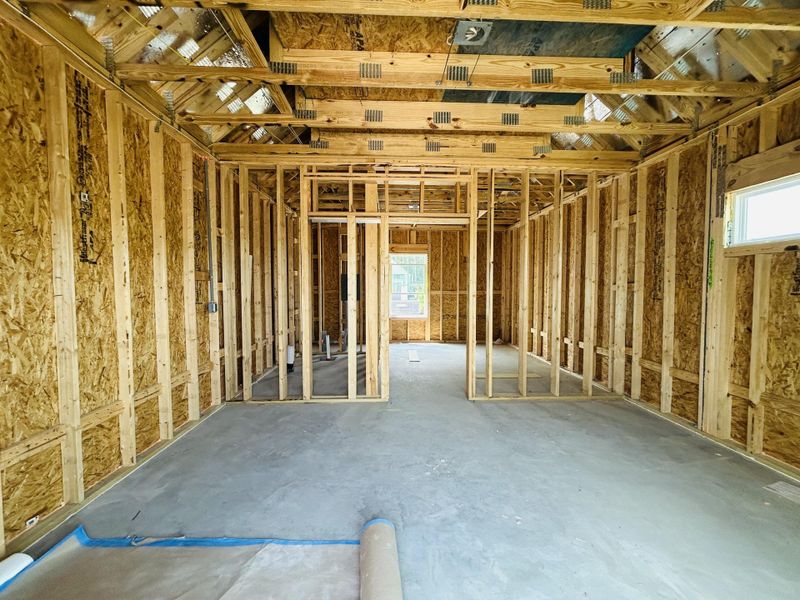 In-progress construction of a new home in The Domus Collection at Midtown Nexton, Summerville, SC (Image 61).