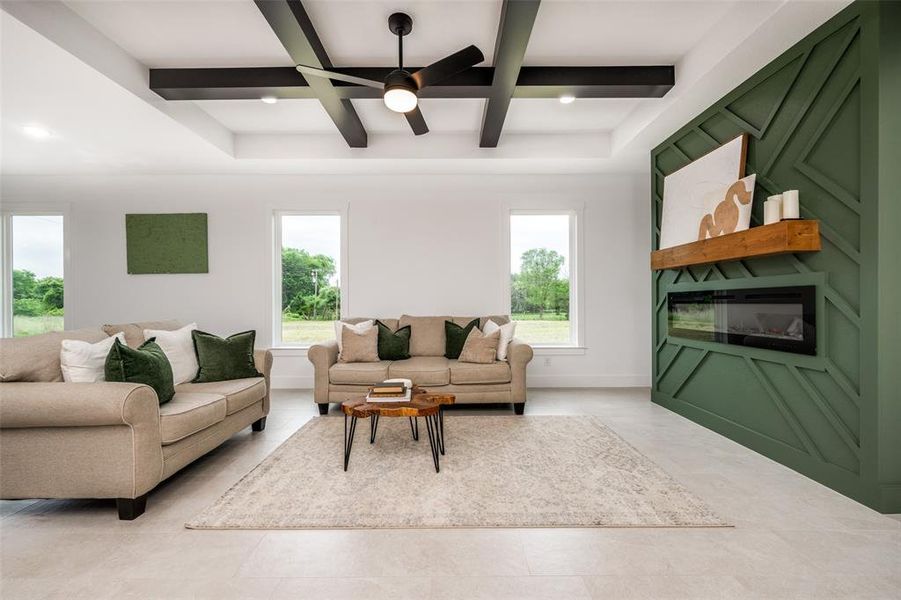 Furnished interior view inside a new home in , Boyd (Image 7).