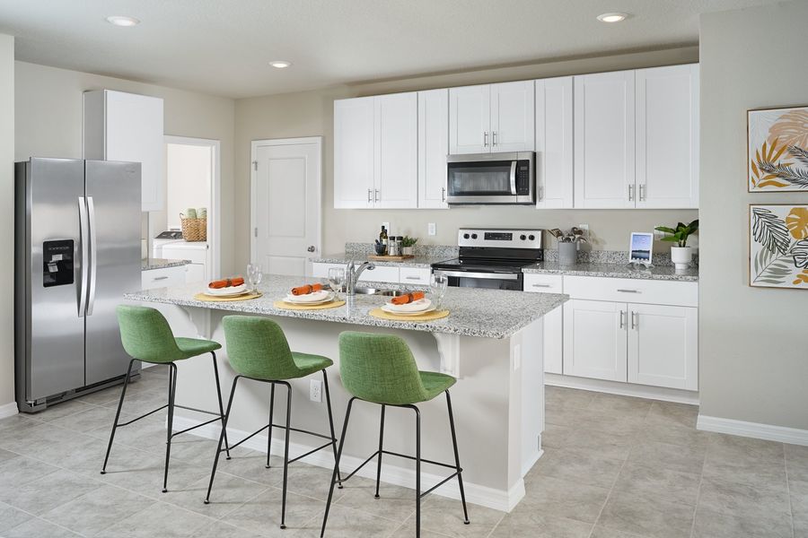 Furnished interior view inside a new home in Salt Meadows - Premier Series, Parrish (Image 5).