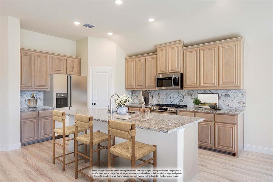 Furnished interior view inside a new home in Silo Mills, Joshua (Image 18). Furnished interior view inside a new home in Silo Mills, Joshua (Image 18).