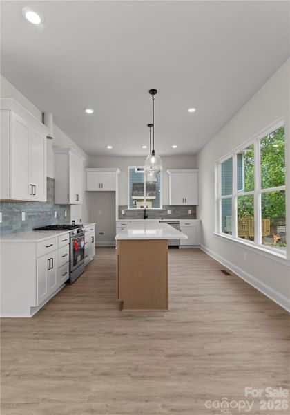 Furnished interior view inside a new home in , Belmont (Image 10).