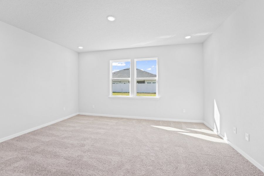 Lot 22 Primary Bedroom with Natural Light at Camden Woods in Kingsland