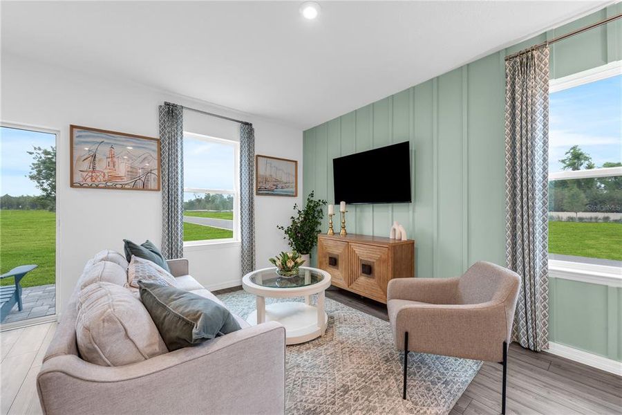 Furnished interior view inside a new home in Avalon Park Tavares Single Family Homes, Tavares (Image 32).
