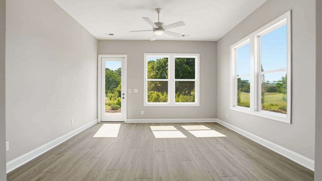 Spacious, unfurnished interior of a new home in Cresswind at Rocky River, Locust (Image 18).