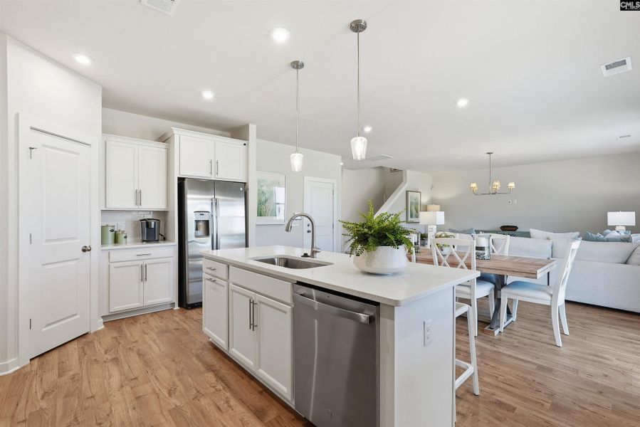 Furnished interior view inside a new home in Boykin Hills, Chapin (Image 8).