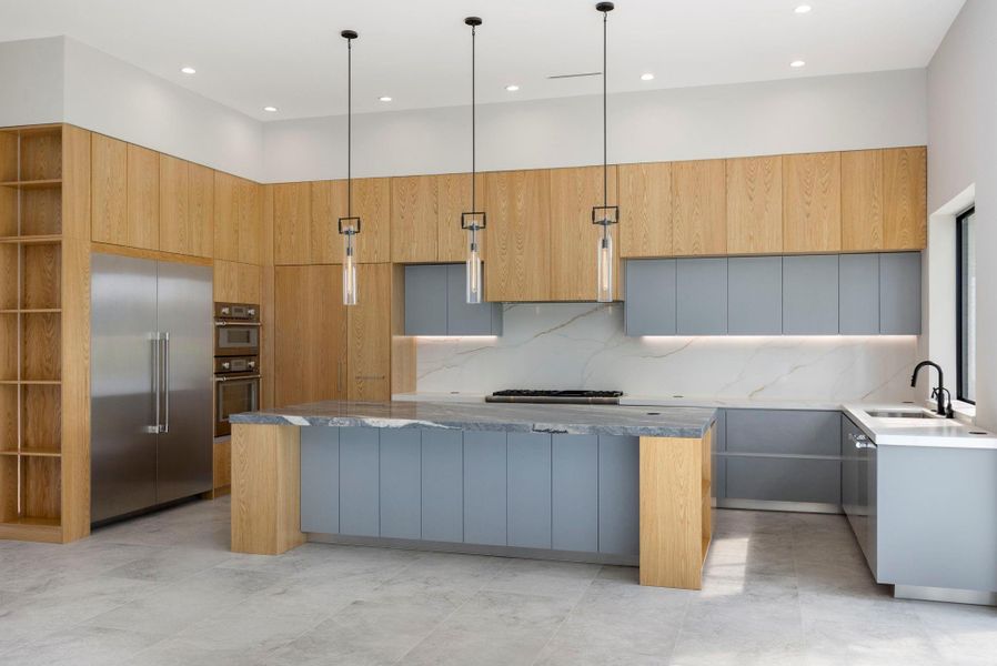 Furnished interior view inside a new home in , The Woodlands (Image 5).