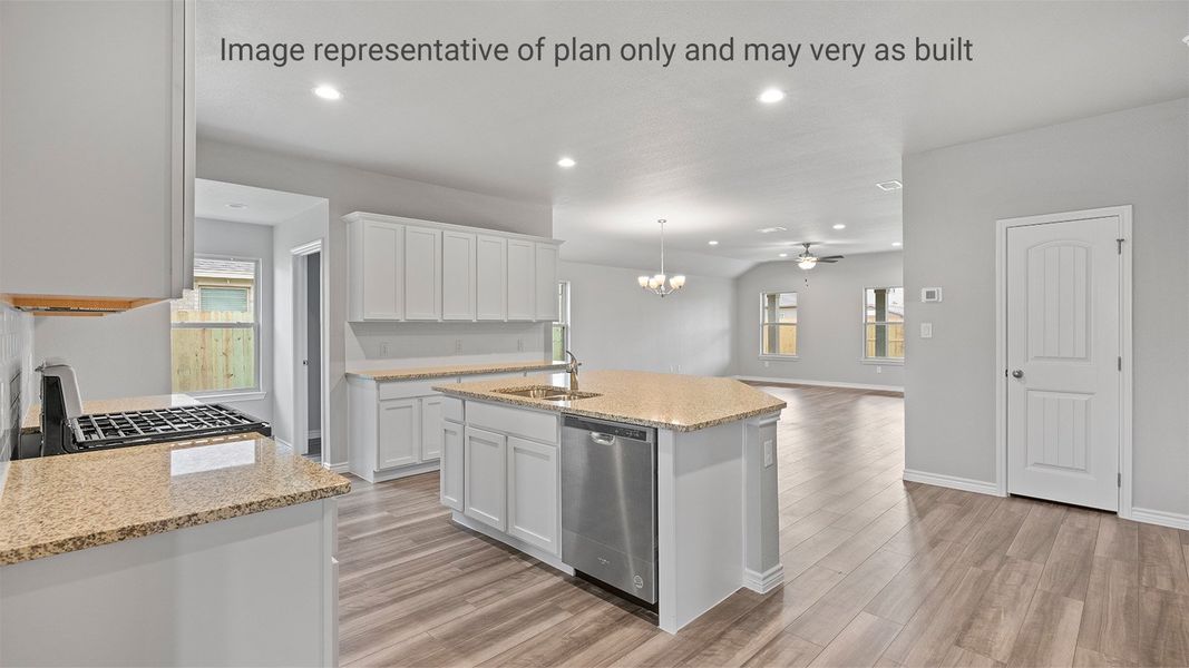 Furnished interior view inside a new home in Rancho Vista, Corpus Christi (Image 7). Furnished interior view inside a new home in Rancho Vista, Corpus Christi (Image 7).