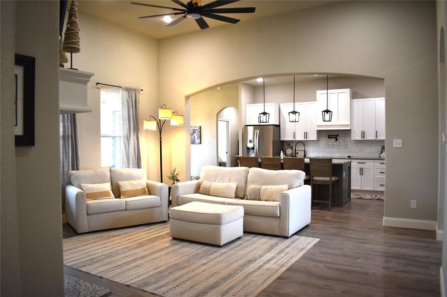 Furnished interior view inside a new home in , Grandview (Image 9). Furnished interior view inside a new home in , Grandview (Image 9).